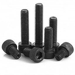 CRAFTSFY Bolt M6 X Size 8/10/12/14/16/18/20/25/30 Pack of 25 (5MM Allen Key Free) Socket Head Cap Screws Grade 12.9 Alloy Steel Black Oxide Allen Bolt ((M6 X 16MM + Allen Key Free))-image-17