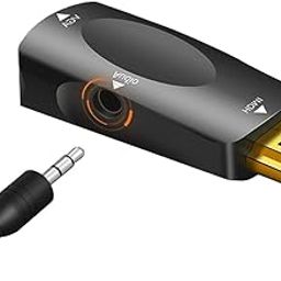 1Goal 1080P HDMI Male to VGA Female Converter Box Adapter 3.5mm Port for PC HDTV (HDMI Male To VGA Female With 3.5mm Audio)-23