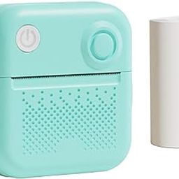 CALANDIS™ Portable Thermal Printer Inkless Pocket Label Maker for Memo Lists Kids Gift blue | Printers | Printers, Scanners & Supplies-image-70