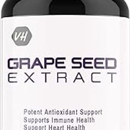 Vitaminhaat Grape Seed Extract - Potent Antioxidant Support for Immune Health, 500mg Per Serving, 90 Capsules-image-87
