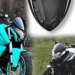 HARP MODZ® NS 160 200 Short Visor Black Windshield Wind Deflector-image-6