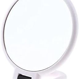 UJEAVETTE® 5xRound Handheld Double Side Makeup Mirror Magnifying Mirror w/Hanger Hole X5-image-48