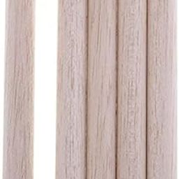 MERISHOPP®2xBalsa Wood Stick Unfinished DIY Woodworking Craft Modelling Stick 5pcs 130mm|Crafts | Home Arts & Crafts | Woodworking | Other Woodworking Supplies-image-59
