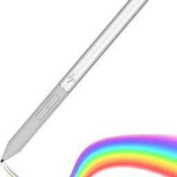Yoidesu Active Pen For HP Elitebook x360 1030 G3 G4 1040 G5 G6 For Elite X2 1013 G3 G4 For Zbook Studio x360 G5, 4096 Pressure High Sensitivity Rechargeable Laptop Pencil, BT 5.0, Grey-11