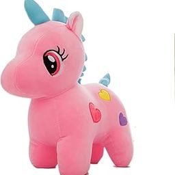 BKDT Marketing Unicorn Plush Soft Toy Cute Kids Birthday Animal Baby Boys/Girls (Unicorn)-image-23