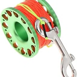bnf Bnf® Scuba Diving Reel Aluminum For Underwater Activities Snorkeling Scuba Diving Green Reel|Sporting Goods|Other Sporting Goods-picture-1