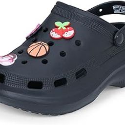 Women's Premium Extra Comfortable Clogs/Sandals with Cute Charms & Adjustable Back Strap for Adult| Lightweight Stylish & Anti-Skid| Waterproof Everyday Use Mules Girls/Ladies D-538-image-87