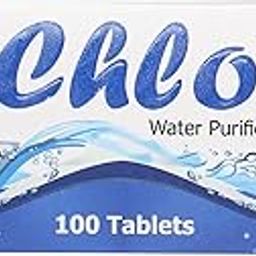 Ef-Chlor 8.5mg emergency use Water Purification Tablets for Mountaineering Travelling Roaming Roving Outdoor Travels Trekking Camping & Hiking 1-tablet purify 1-2 litres water pack of 100 Tablet-9