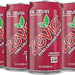 Zevia - All Natural Soda Sweetened with Stevia 12 Oz. Cans Dr. Flavor 6 103461-image-52