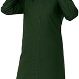 Women Overcoat | Full-Length Waterproof Hooded Coat (Green,Multisize)-picture-22