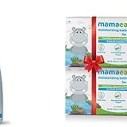 Mamaearth'S Plant Based Baby Laundry Liquid Detergent, With Bio-Enzymes And Neem Extracts, 1000Ml&Mamaearth Bathing Bar For Babies - Pack Of 4-picture-20