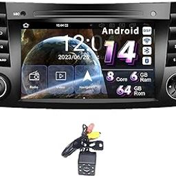 Amaseaudio Upgrade 7 Inch TFT LCD Android 7.1 2GB RAM Car GPS Navigation System Units for Mercedez-Benz E-Class W211/CLS-Class W219 in Dash 2 Din Stereo DVD Player-22