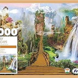 Frank Fantasy Landscape Jigsaw Puzzle for Adults | 1000 Piece Jigsaw Puzzles for Adults & Kids Above 15 Years | Fun & Challenging | Stress Relief Puzzle Games for Focus & Memory, Gifts for Teenagers-23
