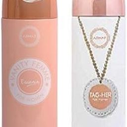 ARMAF Tag Her & Vanity Femme Essence Deodorant Body Spray, 200 ml, Pack of 2-image-46