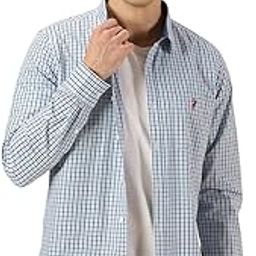 thomas scott Men's | Checks | Full Sleeve | Slim Fit | 100% Cotton | Spread Collar | Casual Shirt-picture-20