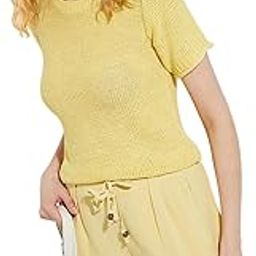 max Women Polyester Round Neck Classic Top Pullover-picture-22