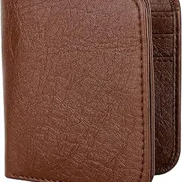 zoro Faux Leather Men wallet(Tan 23)-picture-7