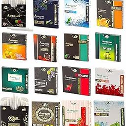 Aarogyam Herbals Flavoured Cigarette 100% Tobacco and Nicotine Free Smoke For Relieve Stress & Mood Enhance Product - (10 Sticks in Each Packet) (16 PACKETS)-image-24