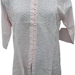 ukal Women’s & Girl’s Fashion Classy Summer Cotton Embroidery Tunic Tops – Dress Kurti (Small to X-Large)-picture-43