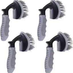 Asryd T-Type Car Tire Cleaning Brush Scrubber with Antislip Handle Multi-Functional SUV Tyre Wheel Rim Hub Washing Cleaner 4 Pcs-16