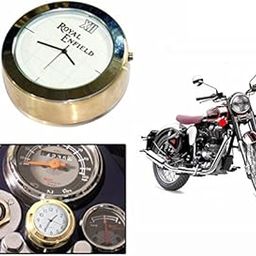 Spedy Brass Bike Handle T-Bar Nut White Dial Clock Bullet 500-50