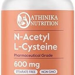 N-Acetyl L-Cysteine (NAC) 600mg Per Capsule (120 Vegetarian Capsules) - No Stearates - Vegan - No Fillers - No Silica - No Gelatin - Gluten Free - Non GMO-5