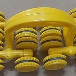 Acupro Health Care System Acs Body Care Magnetic Massager 16 Wheel Pyramid Points IInd Yellow-image-0