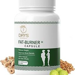 7 DAYS Body Fit Capsules | Supports Body Fitness for Men & Women | Green Coffee, Tea Extract & Piperine | Pack of 1 (60 Capsules)-image-12