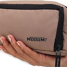 Wooum Large Pencil Case With 3 Compartments & Elastic Strap Slots For School Students, Large Capacity Khadi Pencil Case Pouch For Teen Boys & Girls, Multipurpose Travel Storage Pouch -Bieg, Beige-image-36