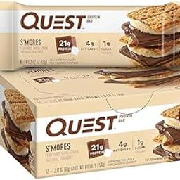 Quest Nutrition Quest Bar Protein – 12 Bars x 60 g S Mores-image-23