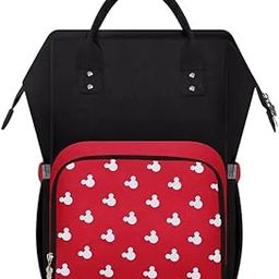 Maternity Travel Diaper Bag Organizer Large Mother Baby Backpack with Back Chain Insulated Bottle Storage and Shoulder Straps-picture-18