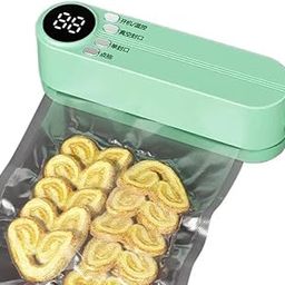 CARTNOVA‚Rechargeable Portable Food Saver Vacuum Sealer for Camping, Picnics & Kitchen Use ‚¨ Extend Food Freshness with Easy Sealing-image-33
