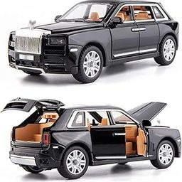 Kiddie Galaxia Big Size Rolls-Royce Cullinan Model - Exclusive Alloy Metal Die-Cast Toy With Openable Doors, Light & Music - Pull Back Car for Kids (1:32 Scale, Multi Color)-14