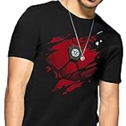 Men's Graphic Print Regular Fit T-Shirt-1