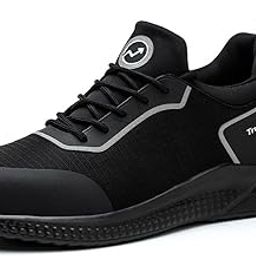 TruTuff Premium Safety Shoes for Men & Women, Steel Toe, Puncture Resistant Work Shoes - Opus-image-29