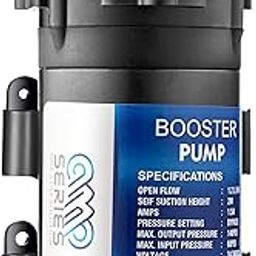 RUIQUAN ANP SERIES Ro Booster Pump with Copper Winding Ro Motor with elbow for All RO Water Purifiers Compatible with Kent/Aquagrand/livpure (1 Year PUMP Warranty) (ANP SERIES 100 GPD PUMP)-picture-3