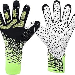 bnf® Football Goalkeeper Gloves Thickened High Performance Sport Goalie Gloves Balck and Green | Team Sports | Soccer | Clothing, Shoes & Accessories | Gloves-image-41
