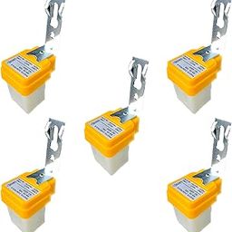 LEYDEN® AS-10 230 Volt AC, 10A Auto Day Night ON/Off Switch, Photocell LDR Sensor Switch for Street Light, Lamps, Etc. Water Proof Lighting Switch Electrical Switch (Pack of 5)-30