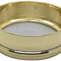 Test Sieve 150 micron stainless steel Mesh with Brass Frame, Brass Strainer, Mesh Laboratory, Metallurgy & Pharmaceutical Grade Brass Test Sieve-picture-28