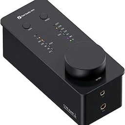 Fosi Audio SK02 DAC Amp Headphone Amplifier Desktop USB C to AUX Digital to Analog Audio Converter Adapter Preamp Optical to 3.5mm 4.4mm Balanced Combo for Home Audio System-2