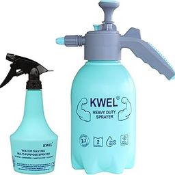 KWEL Multipurpose Plastic Unbreakable Sanitizer Sprayer Pressure Pump for Home | Garden | Hospital | Fertilizers | Plants Flowers Outdoor 2.2 L Capacity with 0.5L Spray Bottle, Compressor-image-54