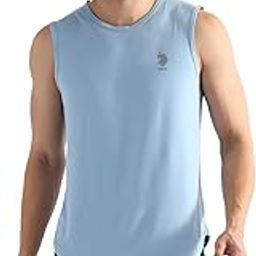 Mens Solid Vest - Pack of 1-image-59