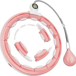 FYA Smart Hula Infinity Hoop for Weight Loss, Fitness Quiet Hula Circle with Ball and Counter, Exercise Hoop for Women Slimmer Waist, Abs Workout Equipment-image-55