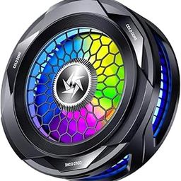 game grind s15 magnetic Phone Cooler |15 watt high power cooling | lightweight 65 gm | attach on android with magnetic sticker or clip attach without sticker on iphones(MagSafe Compatible)-25