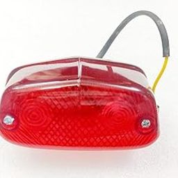 Shopping Stall ™ Vintage Old Early Model Bullet G 2 Tail Lamp Brake Light Bullet-image-37