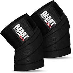 STEIGEN FITNESS KNEE WRAP (BLACK)-picture-21