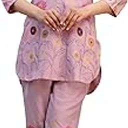 Women’s Floral Printed Co-ord Set, 2-Piece Co-ord Set with Kurta and Pant-31