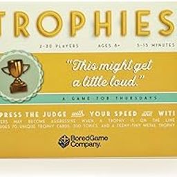 Bored Game Company Trophies Card Game - Quick and Simple Word Party Game for 2-30 Players for Adult,Pack of 1-image-63