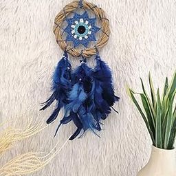 Sacred Gaze (Small Evil Eye Dreamcatcher)-image-24