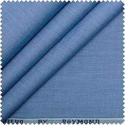 Raymond 100% Cotton Shirting Fabric (1.7 Meters, Dark Blue, Solid Pattern, Breathable, Perfect for Parties, Meetings, Travel and Work)-87